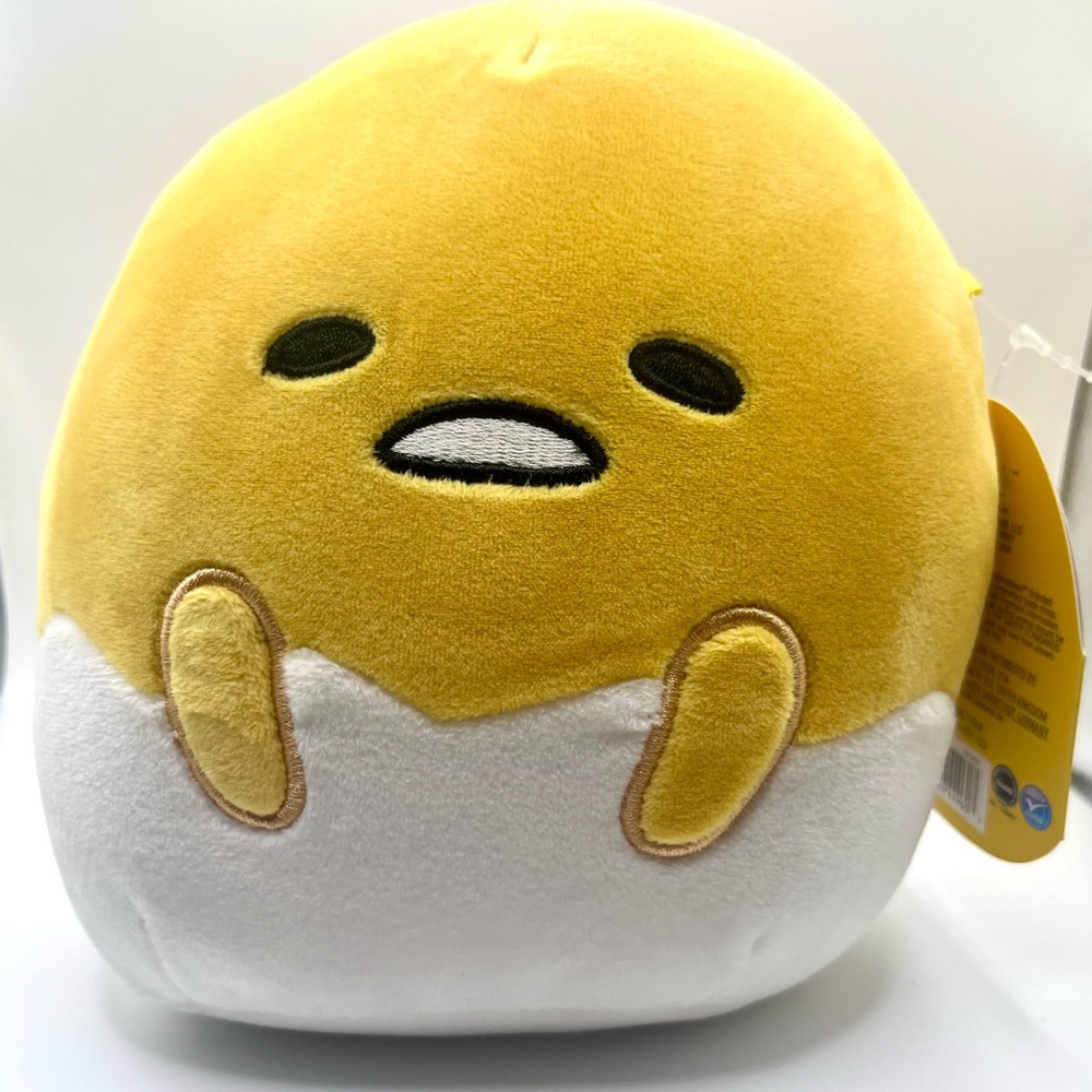Gudetama 8” Soft Yellow Lazy Egg